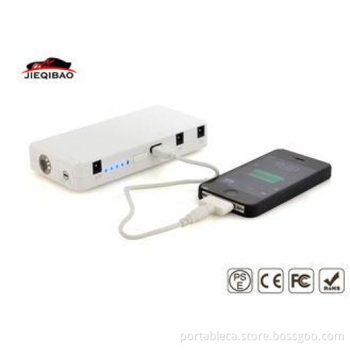 High capacity MultiFunction rechargeable jump starter or no